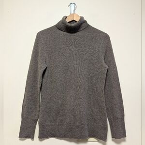 Alex Marie 100% Cashmere Turtleneck Sweater – Size M – Brown